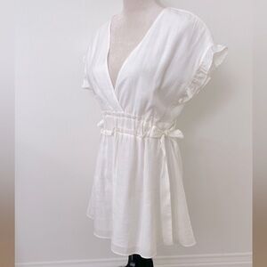 Zara White Mini Dress